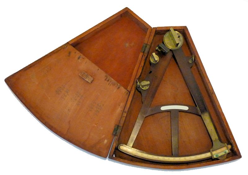 Hadley style octant in case image