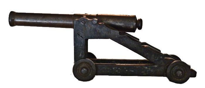 Naval signal cannon facing left image