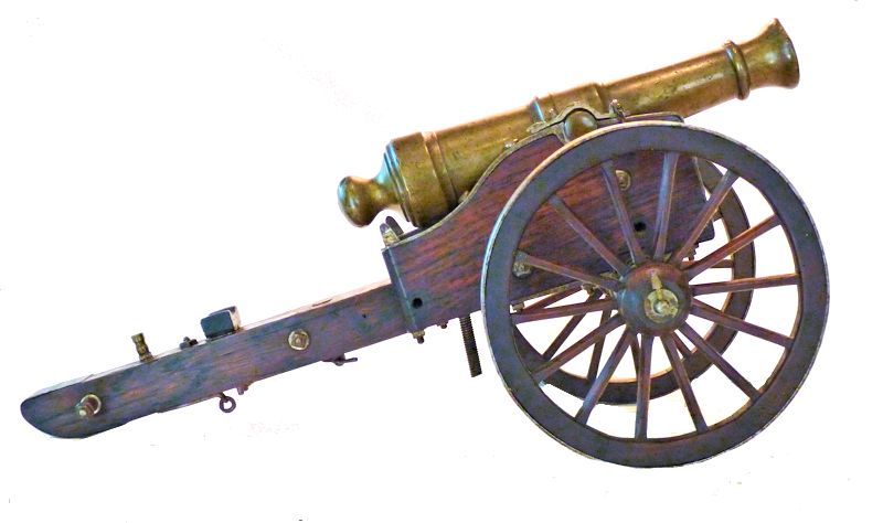 Right side of elevated cannon image