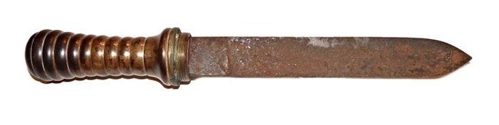 French dive knife obverse image