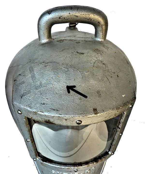 Imprint on top of Snead helmet image