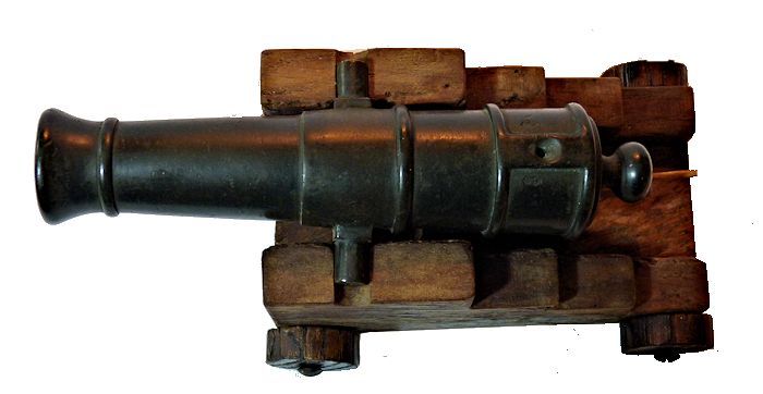 Top view of George I Ships' cannon Relic image