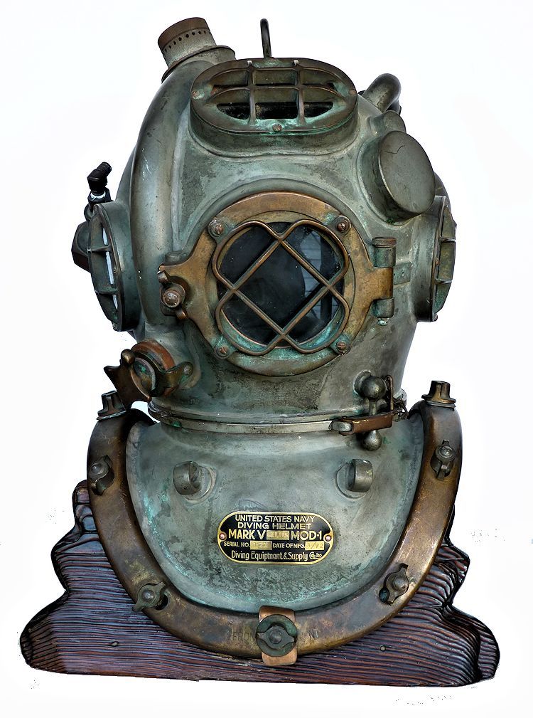 1972 Diving Equipment Salvage Co., Navy MK V Helium Dive Helmet image
