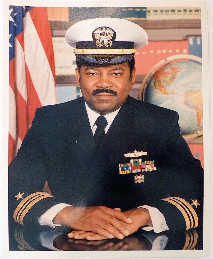 A.N.Roberts as a lieutenant commander image