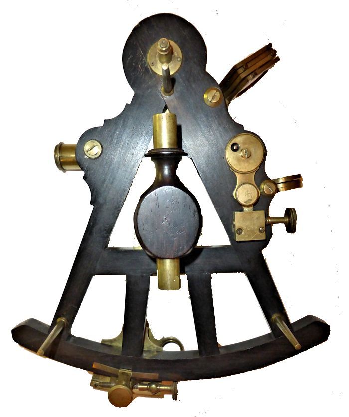 Back of Stalker sextant image