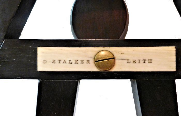 The Stalker's maker's name on the cross bar image