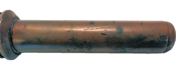 Hilt of the all bronze MK V knife image