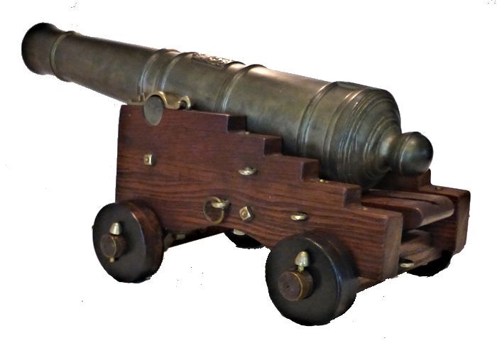 Cannon viewed from the left back image