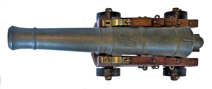 Overhead view of cannon image