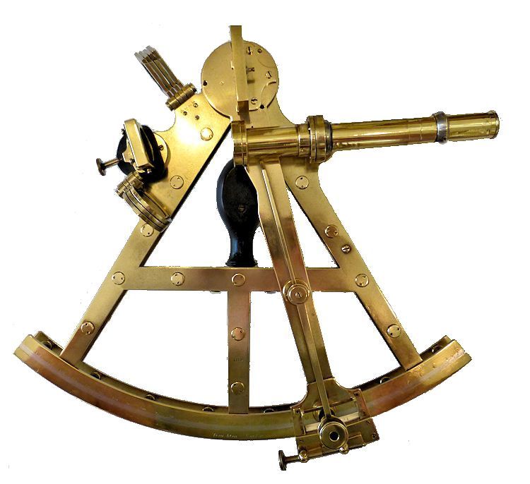 Giant Troughton double frame pilar sextant image