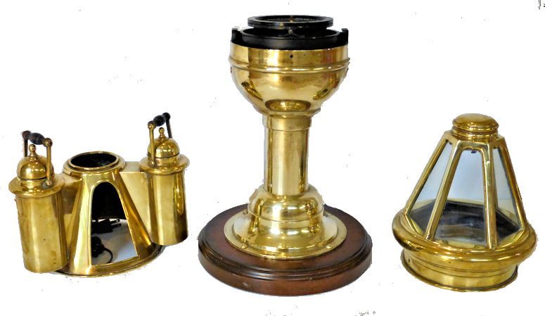 This binnacle is comprise of four main pieces image