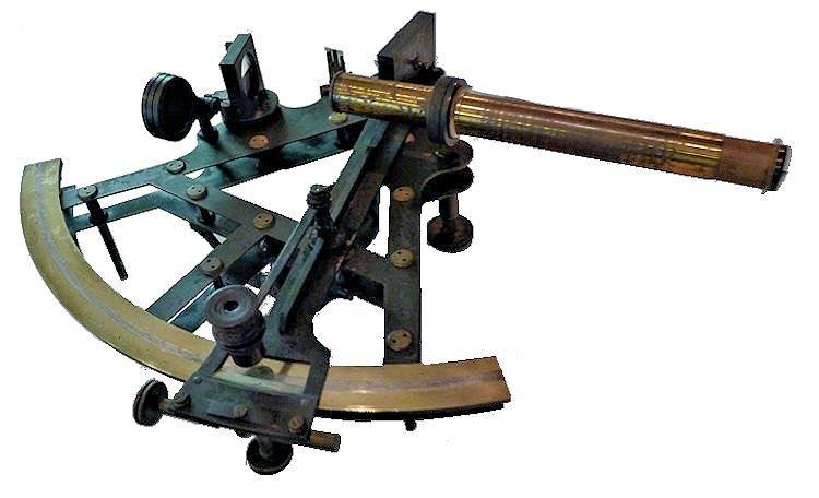 lower limb of troughton double frame sextant image