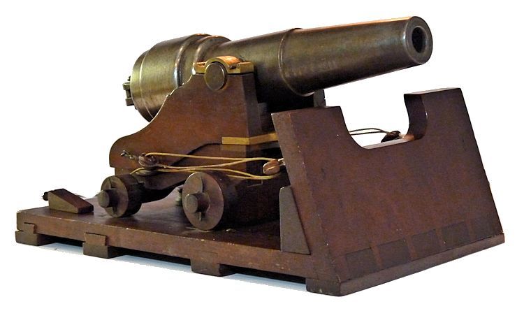 Traversed view of front of Parrot cannon image