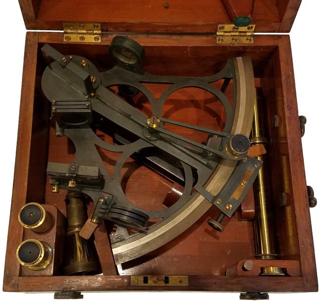 FINE EXAMPLE OF
A TURN OF THE CENTURY
SEXTANT/QUINTANT